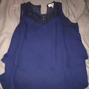Dark blue dress shirt